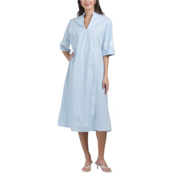 Calypso St. Barth Dresses & Skirts - CALYPSO ST. BARTH Embroidered Tunic Dress